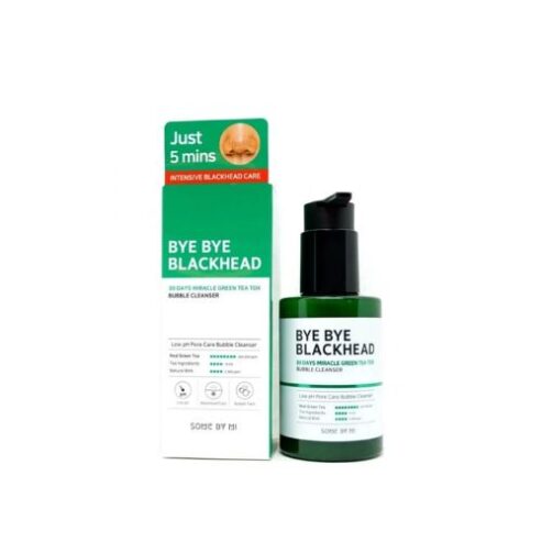 Some By Mi – Bye Bye Blackhead 30 Days Miracle Green Tea Tox Bubble Cleanser