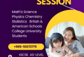 Math and Physics Tutor for American and British Schools College University in kuwait