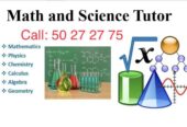 Math and Physics Tutor for American and British Schools College University in kuwait