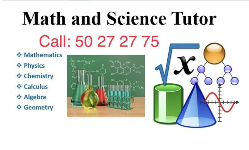 Math and Physics Tutor for American and British Schools College University in kuwait