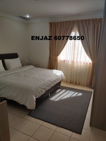 For rent fully furnished flat in Manggaf