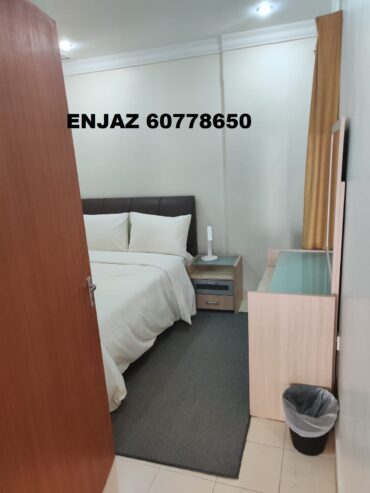 For rent fully furnished flat in Manggaf