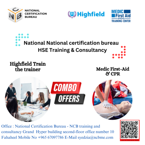 nroll for Highfield train the trainer & First aid CPR