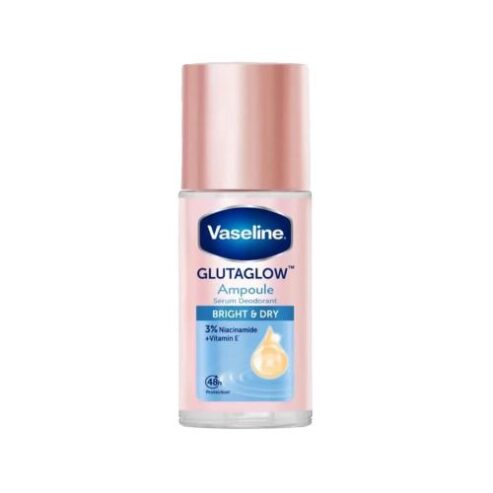 Vaseline Gluta Glow Ampoule Serum Deodorant Bright & Dry Roll-on