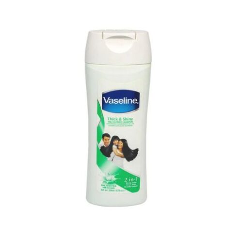 Vaseline Thick and Shiny Milk Nutrient Shampoo 2 in 1