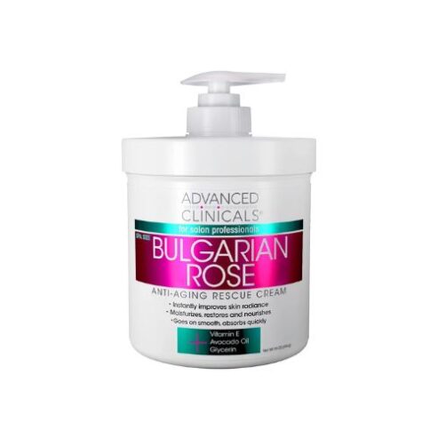 Advanced Clinicals Bulgarian Rose Anti-aging Rescue Cream