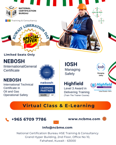 Enroll for IADT & IOSH MS at NCB