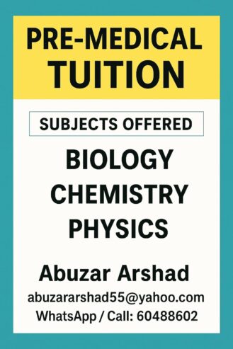 📘 Kickstart Your Pre-Medical Journey! 🧬🔬