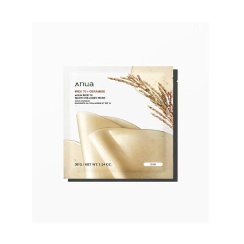 Anua Rice 70+ Ceramide Glow Collagen Mask