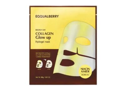 EQQUALBERRY-Collagen-Glow-Up-Hydrogel-Mask-
