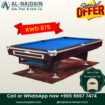 Starting price from 650KWD, Grab today our best Billiard Table.