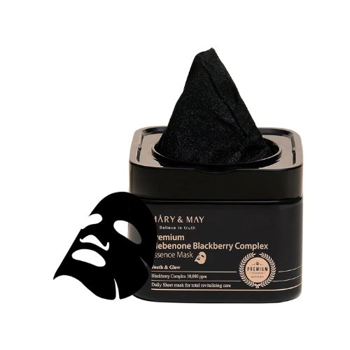 Mary & May Premium Idebenone Blackberry Complex Essence Mask
