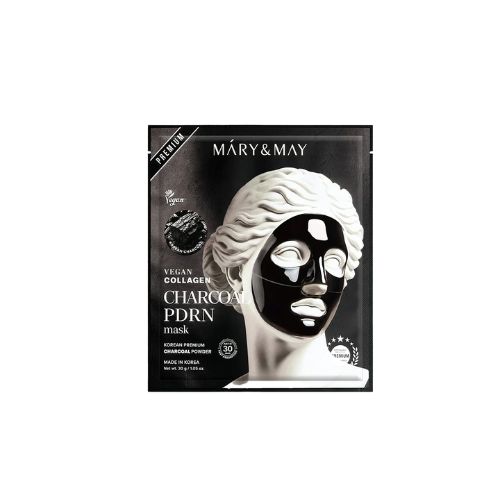 Mary & May Vegan Collagen Charcoal PDRN Mask