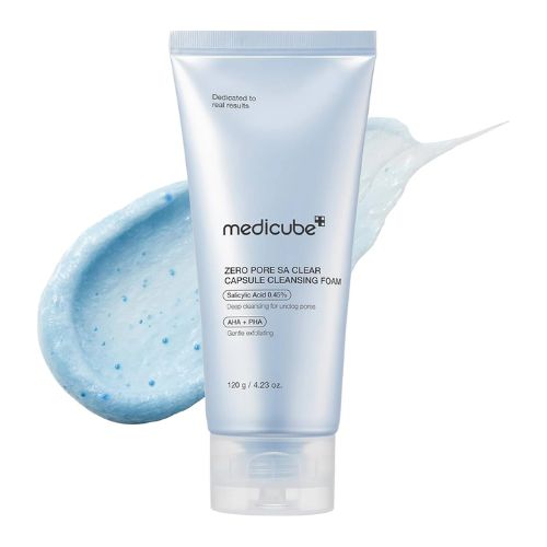 Medicube Zero Pore SA Clear Capsule Cleansing Foam