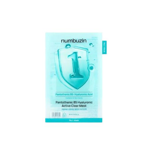 Numbuzin No.1 Pantothenic B5 Hyaluronic Active Clear Mask