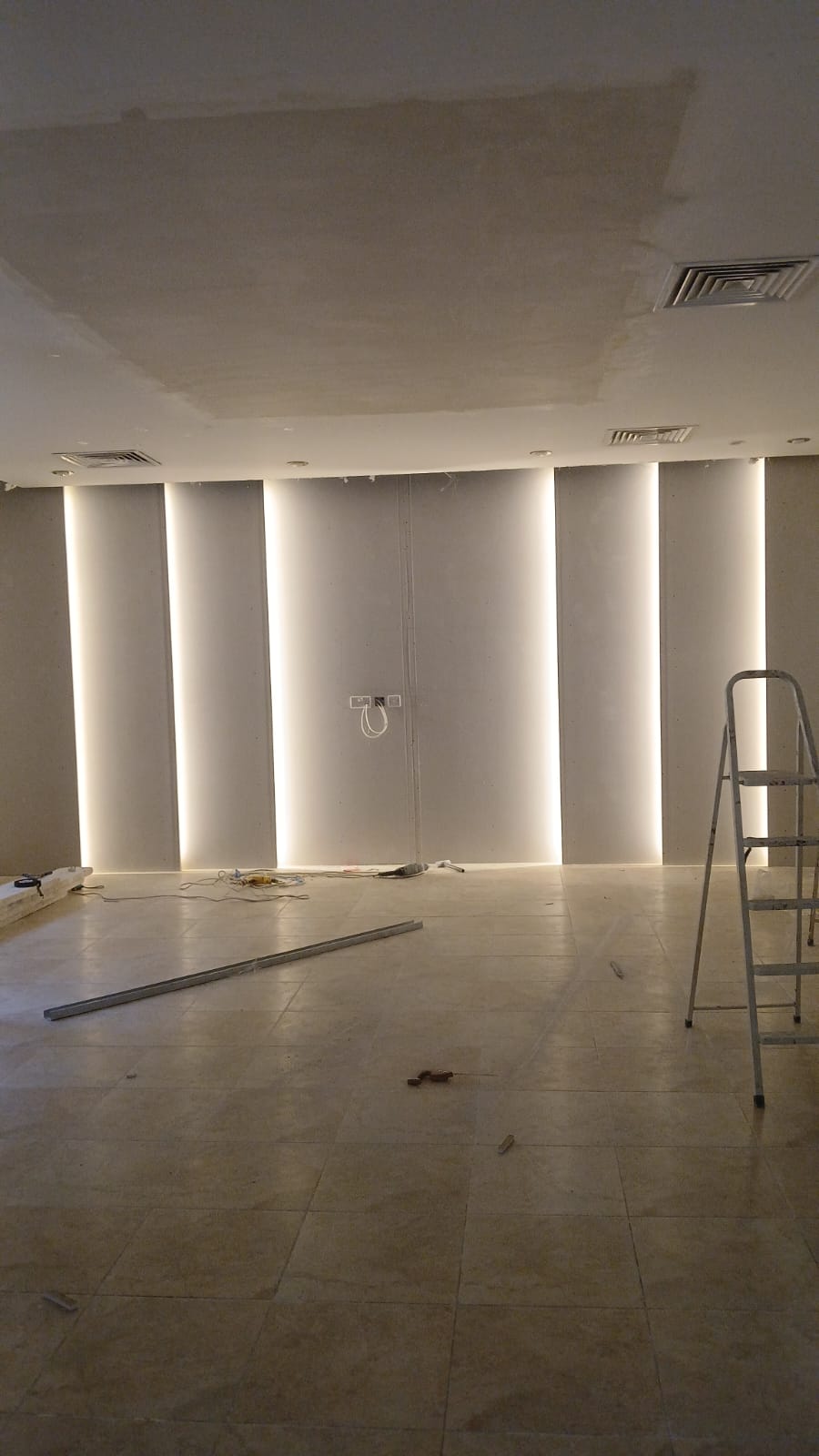GYPSUM BOARD PARTITION REMOVE & INSTALLATION